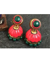 Handpainted Terracotta Jewellery – Ear rings Handpainted Terracotta Jewellery – Ear rings